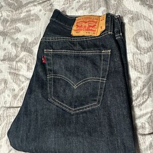 Levi's Dark Blue Straight Men's Jeans
